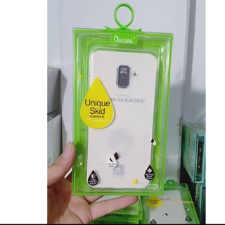 Ốp lưng dẻo Ou Case Samsung A8 Plus/ A8+ Silicon Trong Suốt