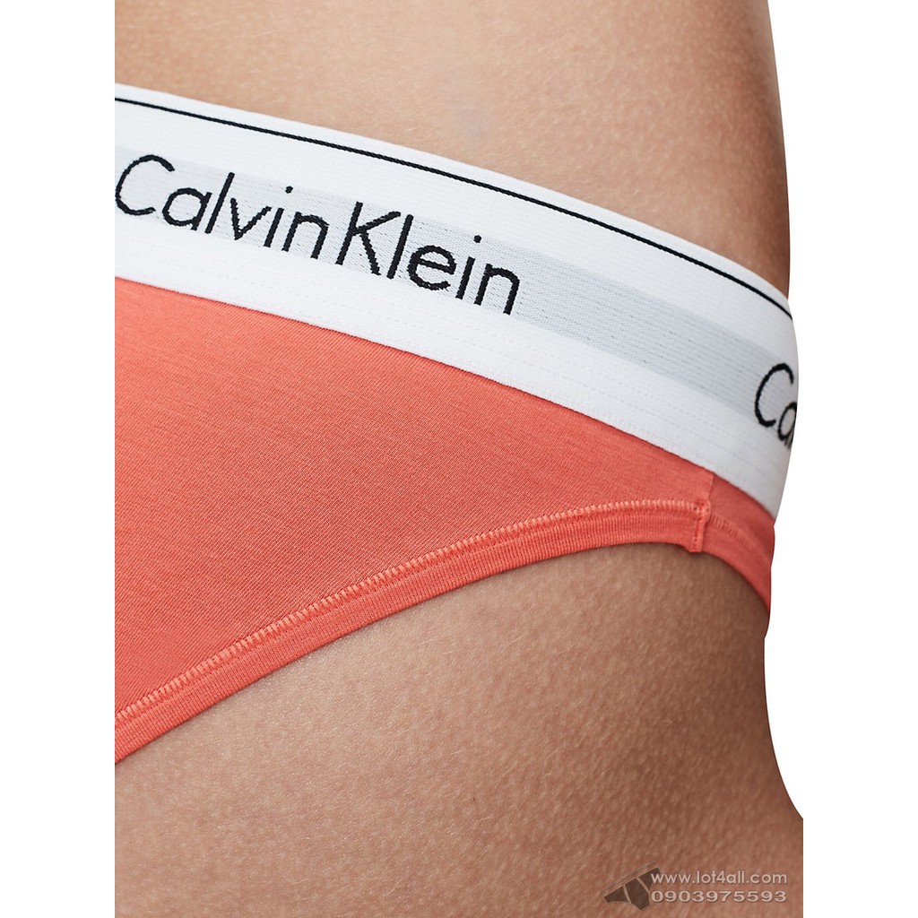 [CHÍNH HÃNG] Quần lót nữ Calvin Klein F3787 Modern Cotton Modal Bikini Sunset