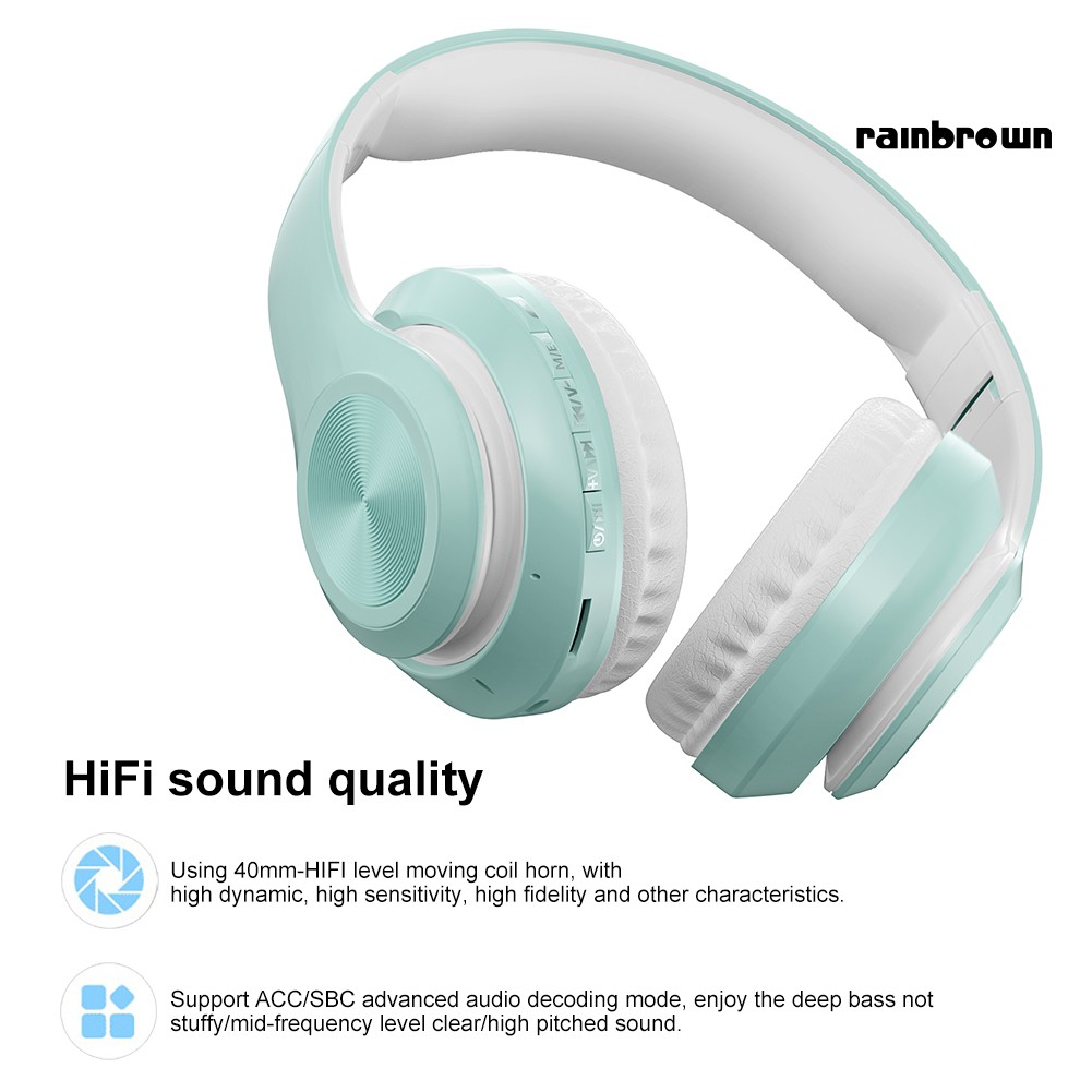 Tai Nghe Bluetooth 5.0 Gấp Được / Rej / P68