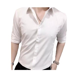 Áo sơ mi nam cao cấp phong cách Hàn Quốc