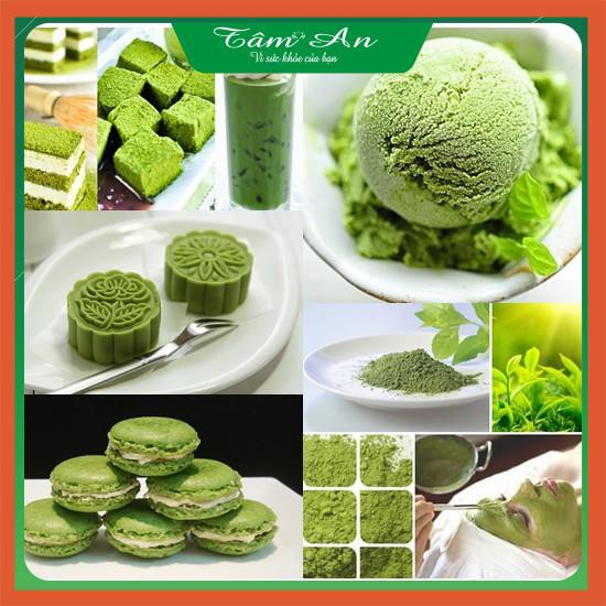 {TÂM AN - Trà Thật} Bột trà xanh nguyên chất 100% - 100gr- đắp mặt - làm mặt na -làm đẹp da -chăm sóc da | BigBuy360 - bigbuy360.vn