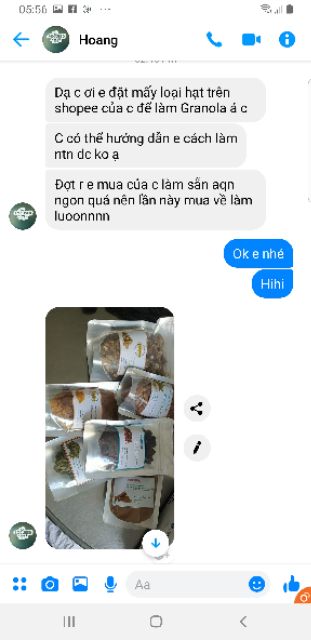 [Mã 156FMCGSALE hoàn 8% đơn 500K] Granola cao cấp - 500g | BigBuy360 - bigbuy360.vn