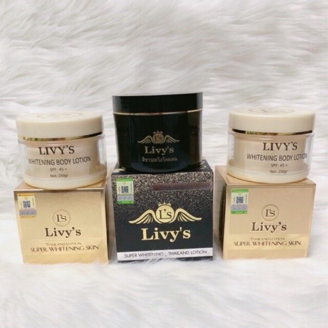 Body livy dưỡng trắng da