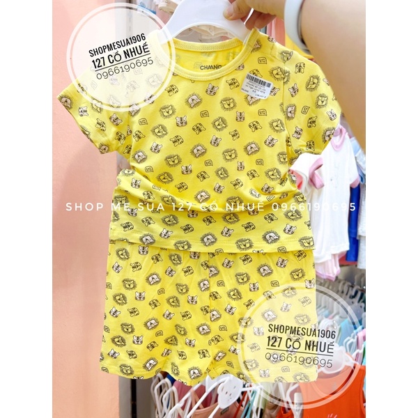 CHAANG Bộ Cộc Tay Cotton Cho Bé 6M-5Y