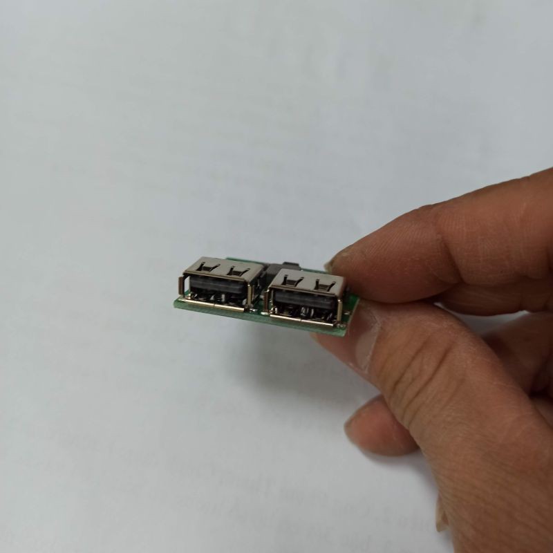 Modul hạ áp DC 6 - 26v ra 2 cổng USB sạc điện thoại