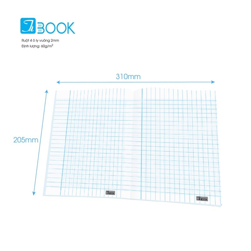 5 cuốn Tập học sinh Decorative hiệu Tabook, 200 trang ĐL60