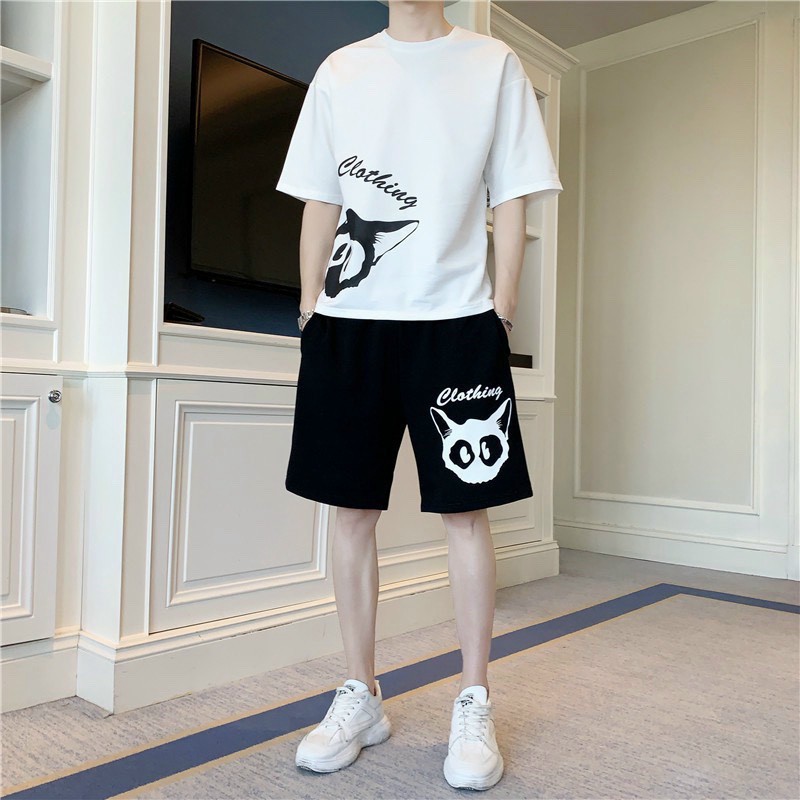 Bộ Quần Áo Thể Thao Nam Hai Màu KSS57