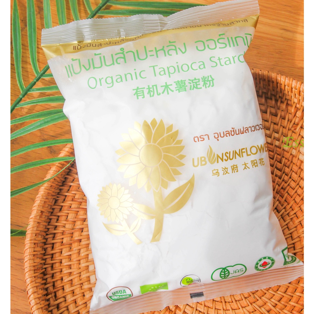 Bột năng tinh bột năng hữu cơ organic Ubon Thái Lan Organic Tapiaco Powder, 400g Thái Lan