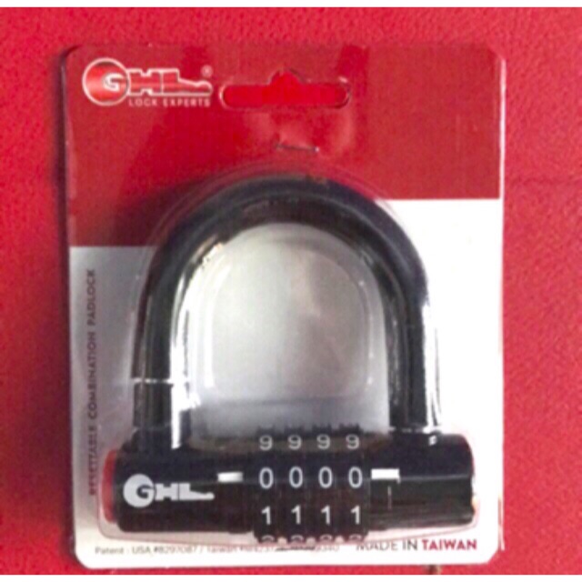 Ổ khoá số GHL hàng đài loan ( đổi được mã số )