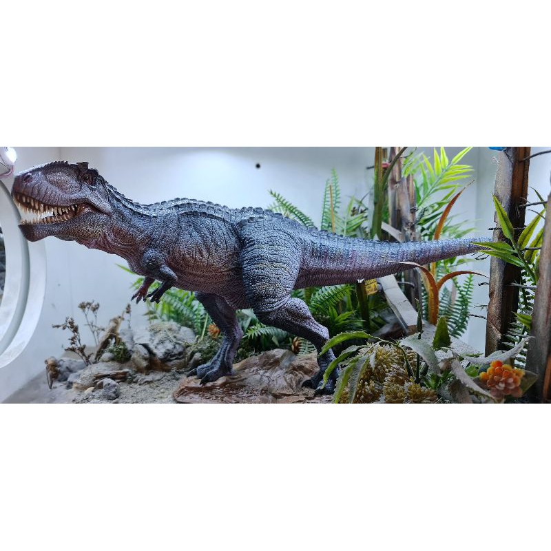 Mô hình khủng long Giganotosaurus deluxe có đế đứng hãng Benxin Nanmu