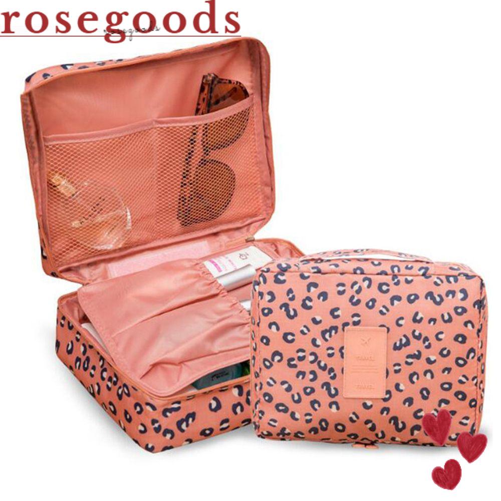 ☆Hoa Hồng☆ Túi Đựng Đồ Vệ Sinh Cá Nhân Đa Năng Ốp