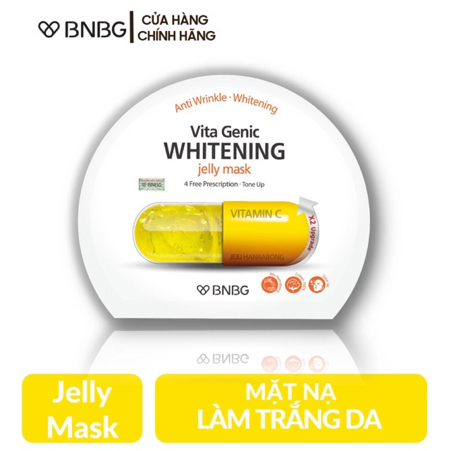 [Chính Hãng] Lẻ Miếng Mặt Nạ BNBG Vitamin C Whitening 30ml