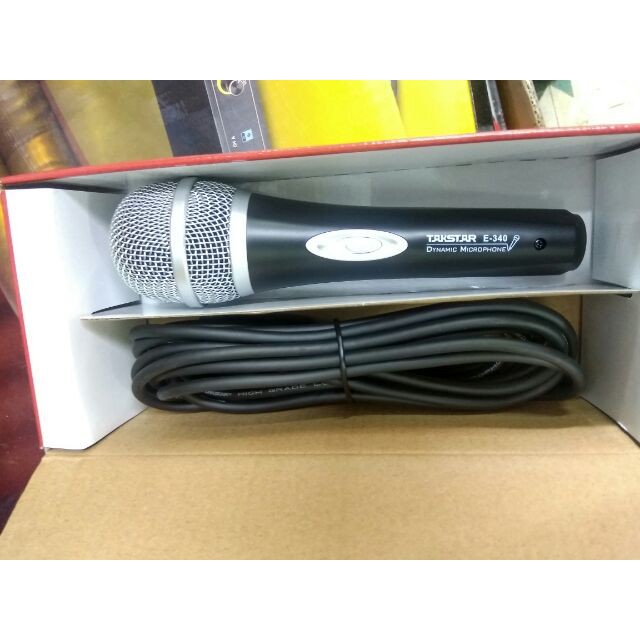 Micro karaoke Takstar E-340, TAKSTAR PRO38 có dây