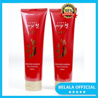 [Mẫu mới 2021] Sữa rửa mặt hàn quốc Hồng Sâm Đỏ My Gold 120ml
