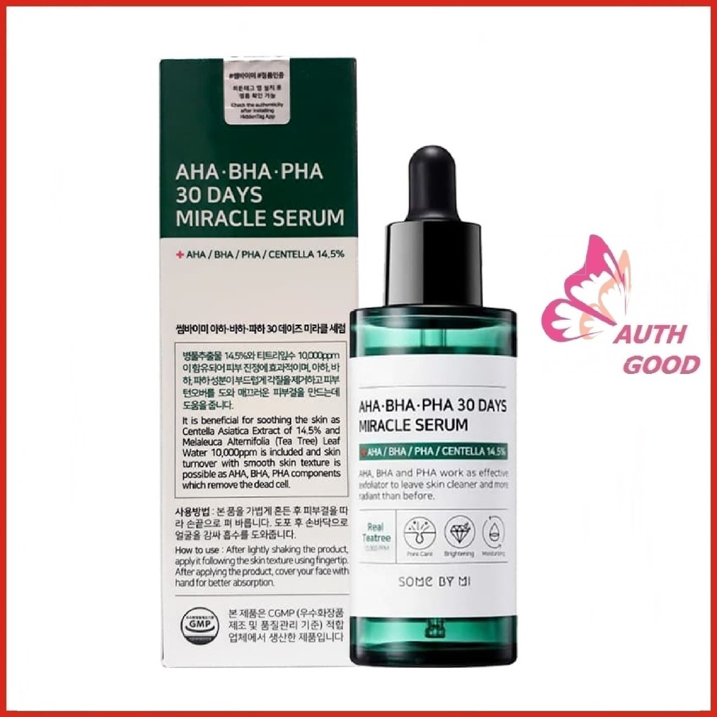 Tinh Chất ✅FREESHIP✅ Tinh Chất Some By Mwi AHA-BHA-PHA 30 Days Miracle Serum Giảm Mụn 50ml