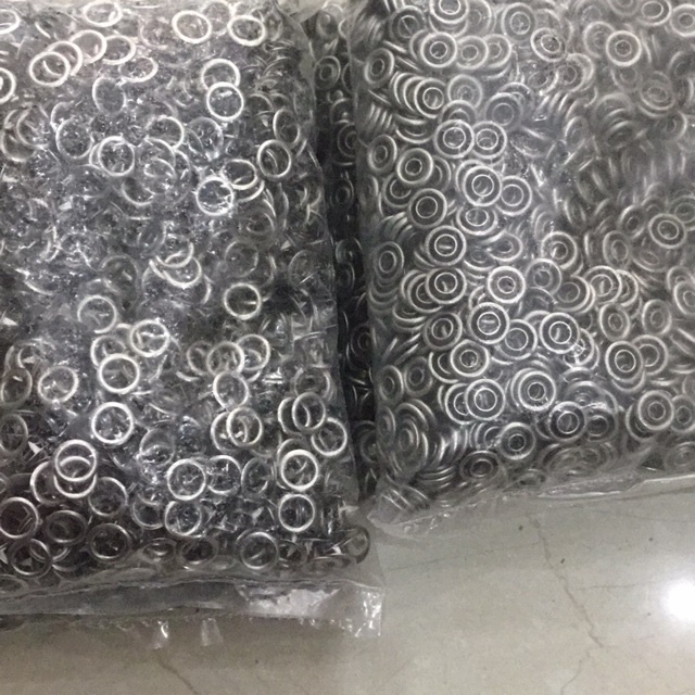 Cúc Bấm Áo Kim Loại Khuy Bấm Dành Cho Kìm Bấm Cúc Quần Áo Tiện Lợi 4 chi tiết 9.5mm Đậu Đậu GDTM