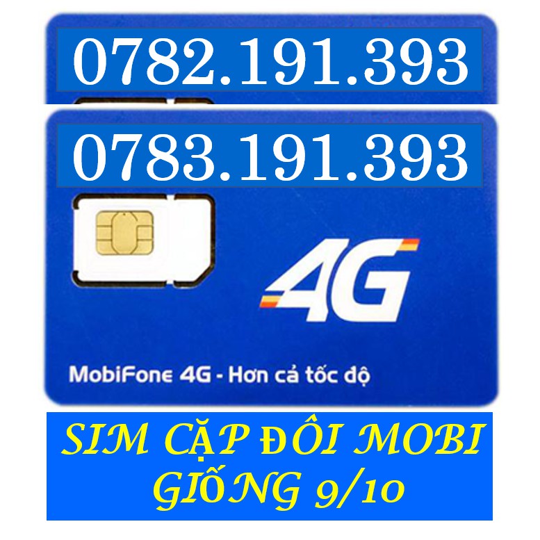 SIM CẶP ĐÔI SỐ ĐẸP- CHỌN CÁC SỐ GẦN GIỐNG NHAU