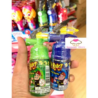 Kẹo xịt chua bình cứu hỏa Quick Blast