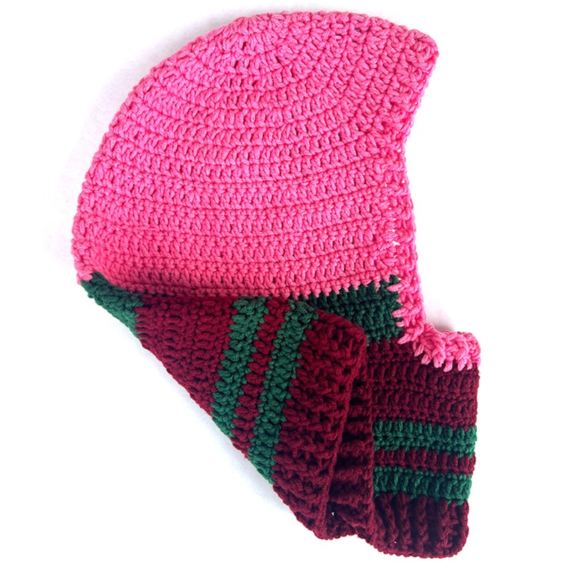 Khăn Trùm Đầu Chống Gió Dệt Kim Dày Dặn Cho Hoạt Động Ngoài Trời