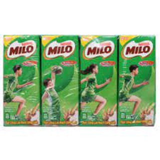 Sữa milo lúa mạch 180ml vỉ 4 hộp