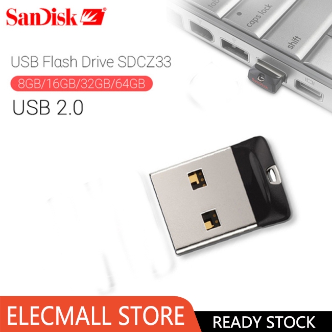 Usb 2.0 Sandisk Cz33 Dung Lượng 8gb / 16gb / 32gb / 64gb