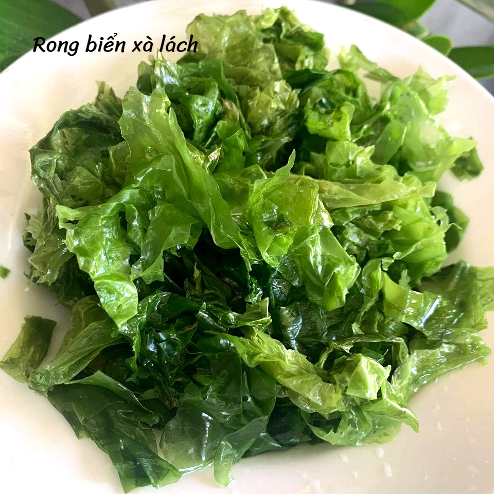 Rong biển xà lách - Hộp 600g gồm 4 gói mỗi gói 150g