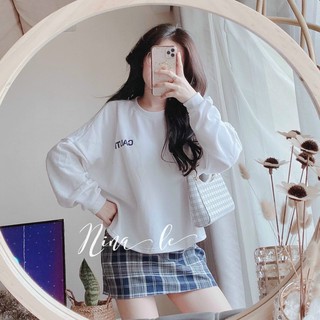 SET ÁO THUN CHÂN VÁY CARO (KÈM VIDEO HÌNH THẬT)