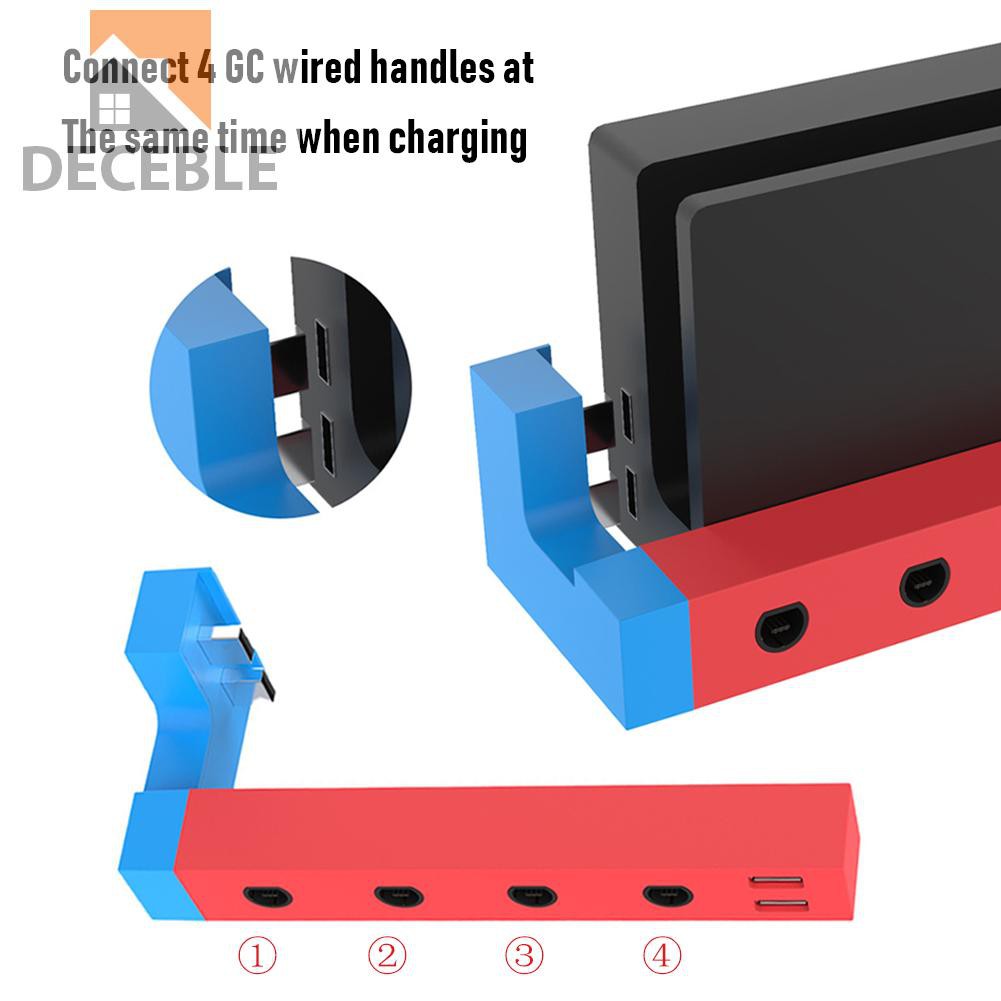 Đế Chuyển Đổi Hub 4 Cổng Cho Tay Cầm Chơi Game Switch | BigBuy360 - bigbuy360.vn