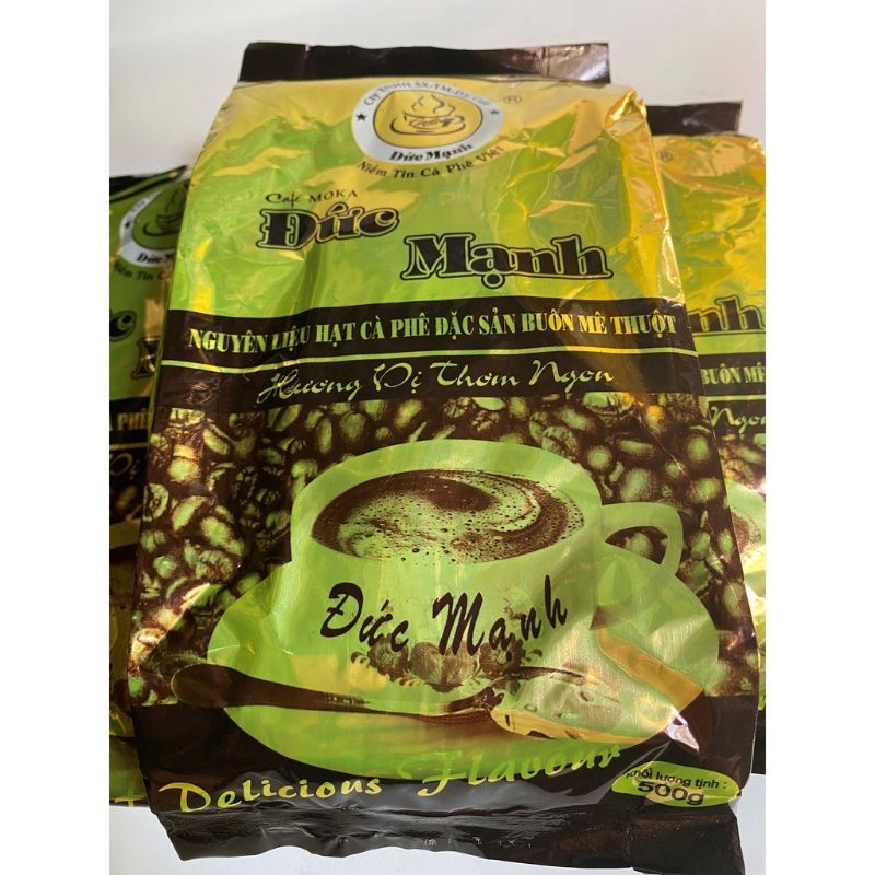 CÀ PHÊ XAY MOKA ĐỨC MẠNH 500g