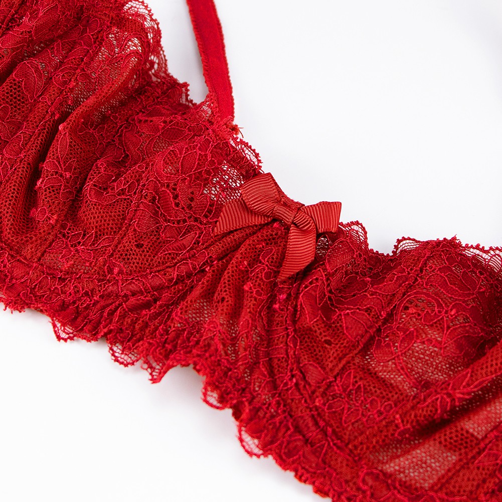 Bộ Đồ Lót Ren Varsbaby Quyến Rũ Cho Nữ D238