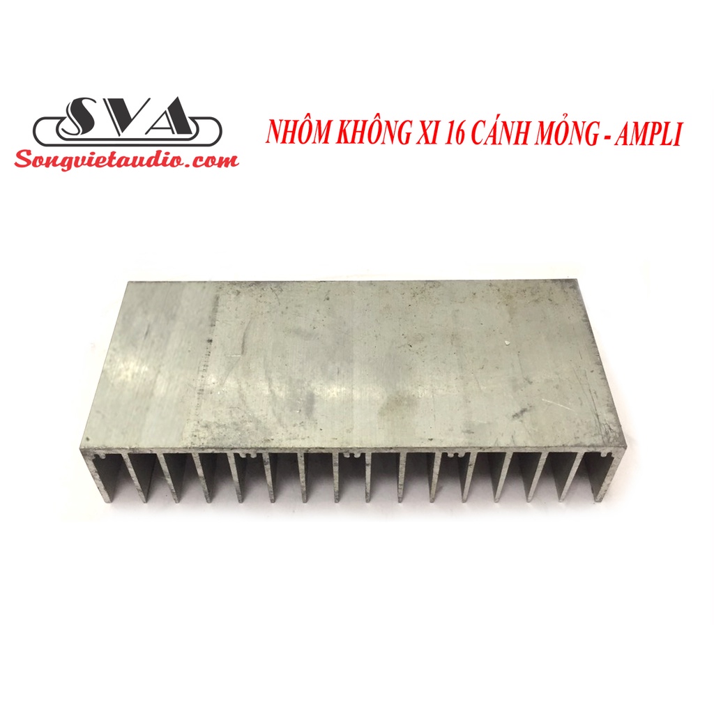 NHÔM TẢN NHIỆT 16 CÁNH KHÔNG XI - CẶP