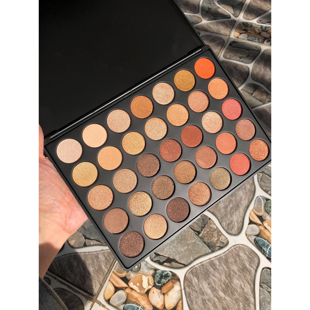 BẢNG MẮT MORPHE 350S ( Shimmer – dòng Full nhũ ) NATURAL GLOW SHIMMER PALETTE