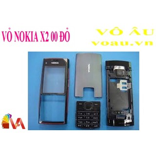 VỎ NOKIA X2 00 MÀU ĐỎ