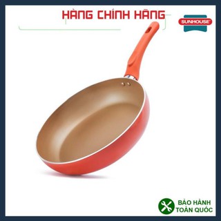 CHẢO CHỐNG DÍNH ĐÁY TỪ SUNHOUSE SFP30MA 30CM, CHẢO TRƠN SUNHOUSE MAMA ĐÁY TỪ.