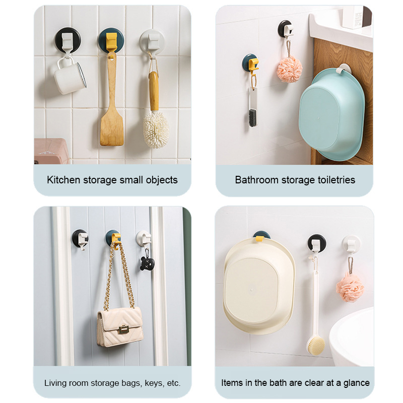 1 Móc Treo Đồ Dán Tường Tự Dính Dùng Cho Nhà Tắm