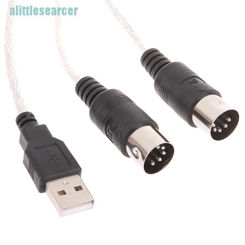 Cáp Chuyển Đổi USB Sang MIDI Cho Bàn Phím Âm Nhạc Máy Tính