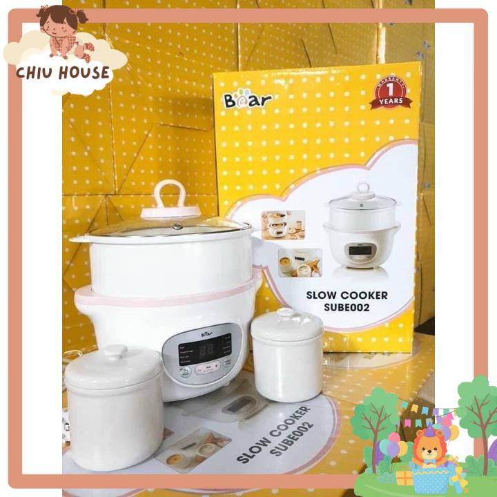 Nồi cháo chậm Bear bản quốc tế 1.6L