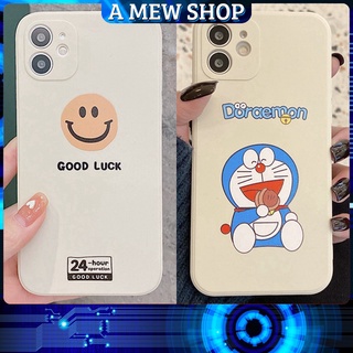 Ốp lưng i.p.h.o.n.e cạnh vuông in hình viền Doremon 6/6plus/6s/6splus/7/7plus/8/8plus/x/xr/xs/11/12/pro/max/plus/promax