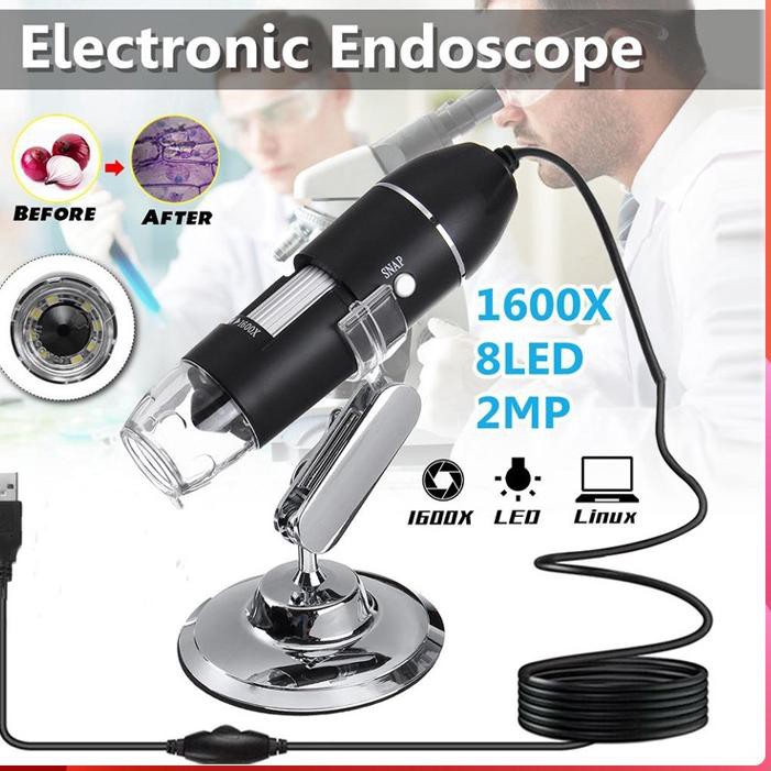 Kính Hiển Vi Điện Tử USB 1600X | BigBuy360 - bigbuy360.vn