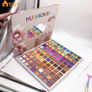 (Hàng Mới Về) Bảng Phấn Mắt 99 Màu Ánh Ngọc Trai Lấp Lánh Dễ Lên Màu