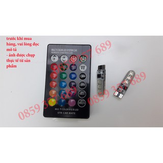 Đèn led t10 rgb