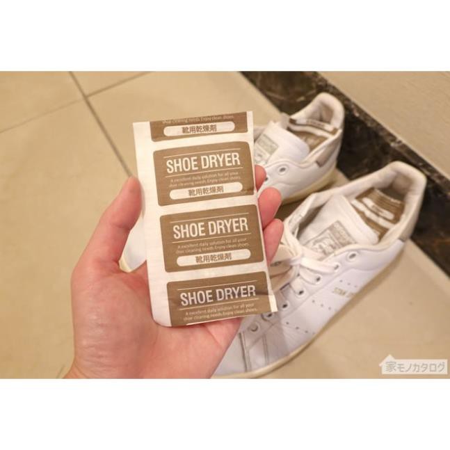 GÓI HÚT ẨM KHỬ MÙI GIÀY  - HÀNG NHẬT NỘI ĐỊA, TÚI HÚT ẨM GIÀY