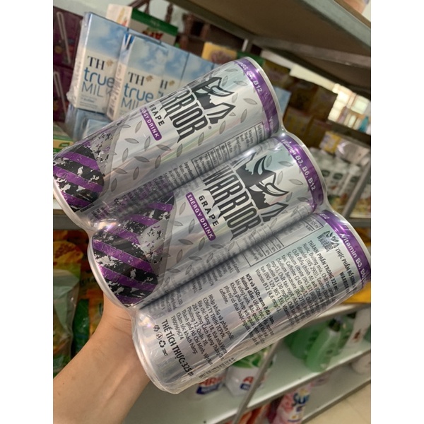 Lốc 6 Lon Nước Tăng Lực Warrior 325ml/Lon