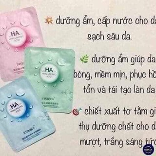 Mặt nạ miếng HA dưỡng da, cấp ẩm