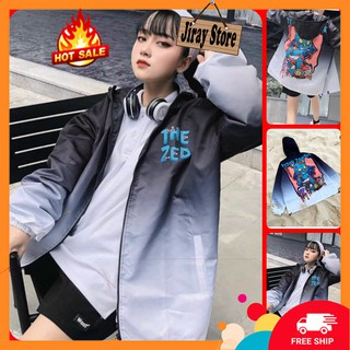 Áo Khoác Dù Nam Nữ - Áo Jacket Bombers Unisex 3D LOANG Siêu Hot (Teddy Zombies)