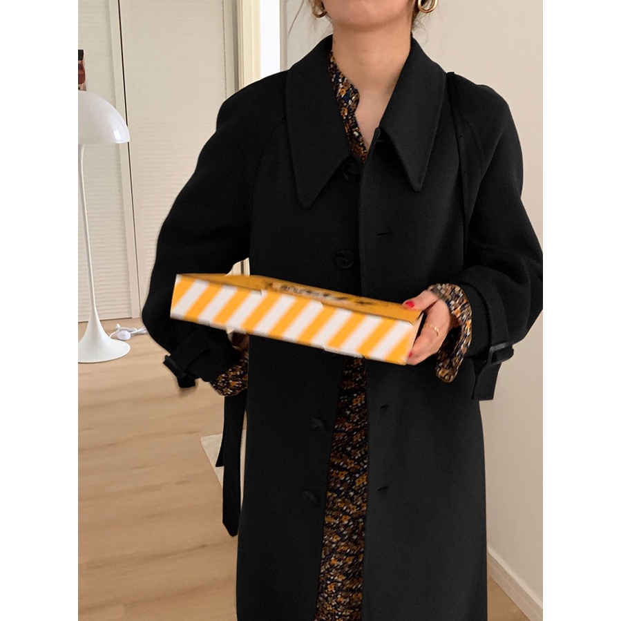 Áo Khoác Len Hai Mặt Dáng Rộng Thời Trang Thu Đông Hàn Quốc Cho Nữ 2021 | BigBuy360 - bigbuy360.vn