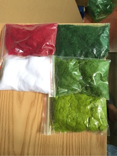 Bột cỏ nhung trang trí mô hình 20g