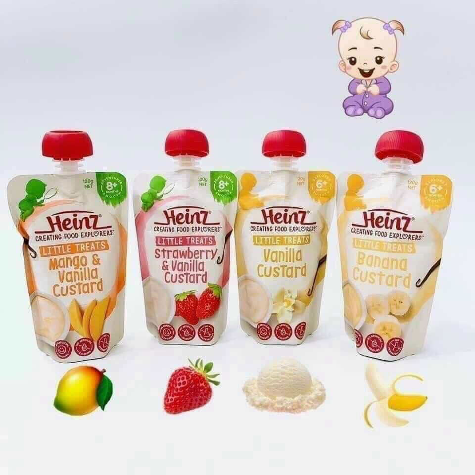 Váng sữa Heinz 120gr hàng Nội Địa Úc, Date mới