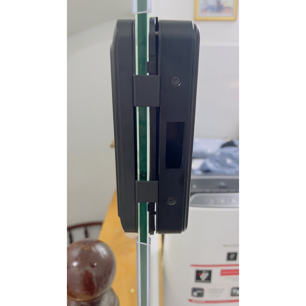 Khóa cửa vân tay kính cường lực CL08 thông minh Ap tuya bluetooth vân tay, mật mã, thẻ từ hilock _Tuya