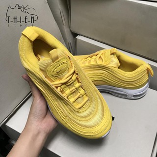 Ảnh thật - Giày air max vàng trắng